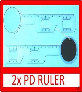 PD Rule Occluder Optometry Optician Vision Dispensing  