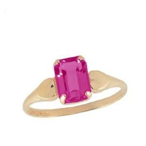  10K Gold Teens July Birthstone Ring (size 4 1/2) Jewelry