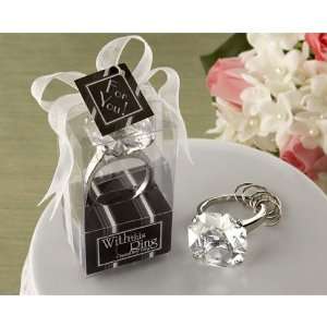  With This Ring Engagement Ring Keychain (pack of 30 