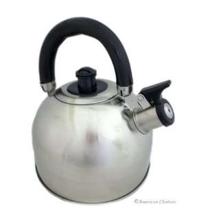  New Stainless Steel Tea Water Kettle with Folding Handle 