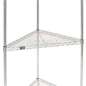  Triangle Wire Shelves   Chrome   18 (4/Order)