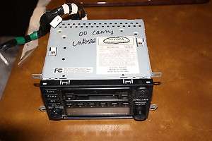 2000 Toyota Camry CD Radio Player 86120 0C020 OEM Q733  