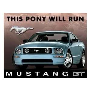  2005 Ford Mustang GT Tin Sign: Automotive
