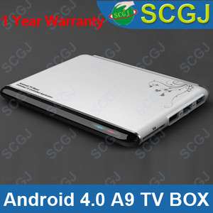   Android 4.0 WiFi Internet HD 1080P HDMI Google TV Box ARM Cortex A9