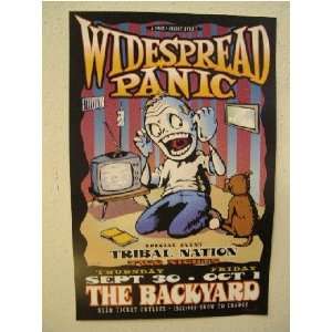 Widespread Panic Handbill Poster The Backyard 2004