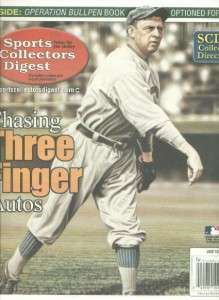 SPORTS COLLECTORS DIGEST 7 13 2007 MORDECAI BROWN COVER  