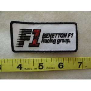  Benetton F1 Racing Group Patch 