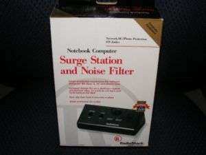 RadioShack Notebook Surge Station and Noise Filter NEW  