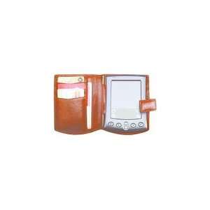  STI Bi Fold Brown Leather Wallet for the Palm m500/m505 