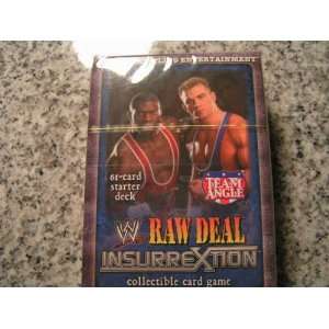 WWE WWF Wrestling Raw Deal INSURREXTION CCG TCG    TEAM ANGLE (Shelton 