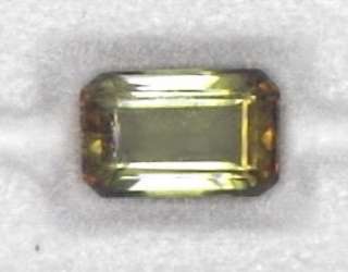 Andalusite 7x5 MM Emerald Cut Outstanding Color  