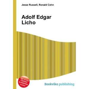  Adolf Edgar Licho Ronald Cohn Jesse Russell Books