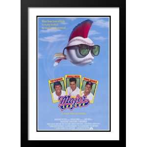 com Major League 32x45 Framed and Double Matted Movie Poster   Style 