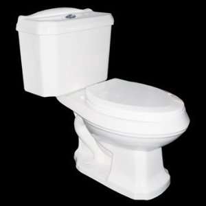 Toilets White Vitreous China, Ashley Dual Flush Toilet Elongated White