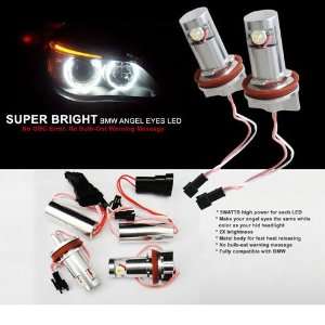07 11 BMW X5 E70 Xenon Super Bright Angel Eye LED OE Replacement Bulbs