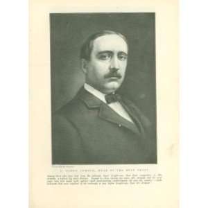    1905 Print J Ogden Armour Head of Beef Trust: Everything Else