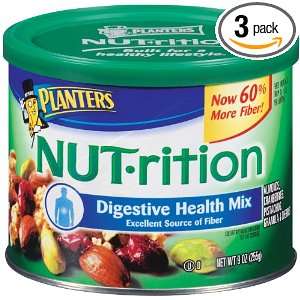 Planters Digestive Health Mix, 9 Ounce Jars (Pack of 3)  