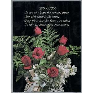  Mother Red Roses Poster Print