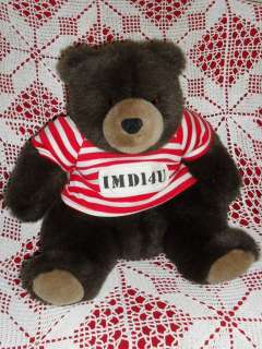 12 stuffed plush Valentine Inmate TEDDY BEAR IMD14U  