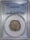 1914 Barber Quarter   PCGS MS63   Nice Original Look