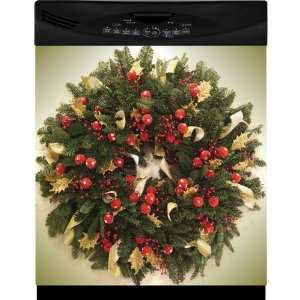    Appliance Art Holiday Wreath Dishwasher Cover: Home Improvement