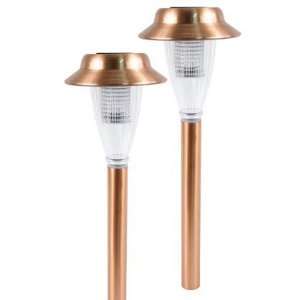  Copper Torch Solar Lights (Set of 2): Kitchen & Dining