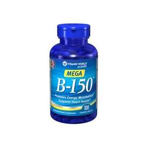  Mega B 150 mg 150 mg 100 Caplets: Health & Personal Care
