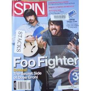  Spin Magazine August 2005 Foo Fighters 