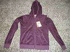 JUICY COUTURE New NWT $98 Womens MEDIUM M Hoodie Track 