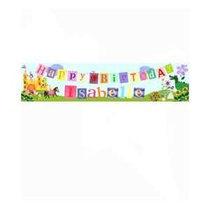    personalized princess birthday banner