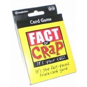 Fact Or Crap Card Game  Toys & Games  