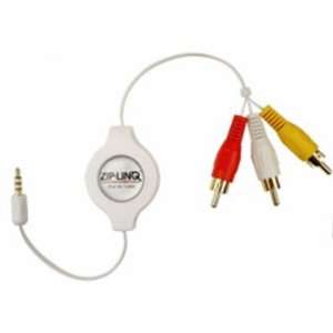   ipod 3.5mm To RCA AUDIO/video cab Case Pack 3   503715: Electronics