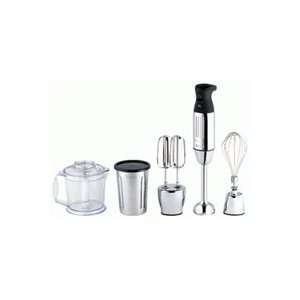  Dualit Chrome Immersion Hand Blender And Accessories Kit 