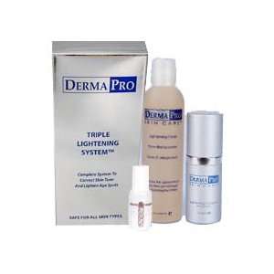  DermaPro Triple Lightening System Sale For ALL Skin Types 