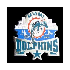  MIAMI DOLPHINS OFFICIAL LOGO COLLECTORS LAPEL PIN: Sports 