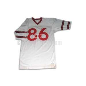   : White No. 86 Team Issued Cornell Football Jersey: Sports & Outdoors