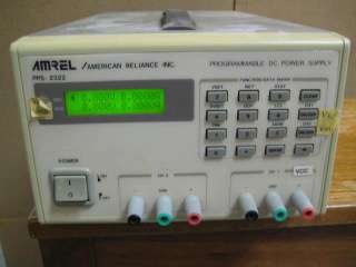 AMREL PPS 2322 DC PROGRAMMABLE POWER SUPPLY 0 32V/2A  
