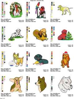 PETS   DOGS V. 3 (4x4) LD MACHINE EMBROIDERY DESIGNS  