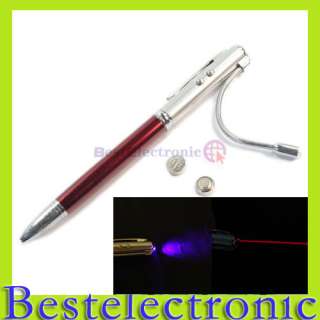 in 1 Laser Pointer Pen Flashlight 5mW LED Light New  