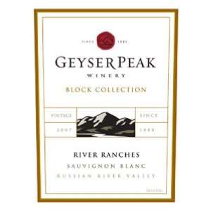  2007 Geyser Peak Block Collection Sauvignon Blanc 750ml 