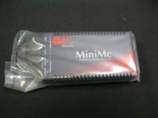 855 10623 MiniMc Twisted Pair to Fiber Media Converter  