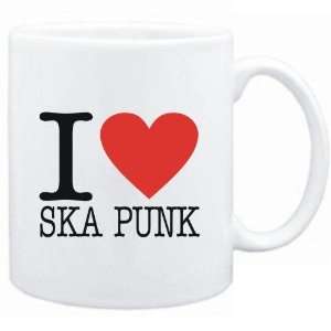  Mug White  I LOVE Ska Punk  Music