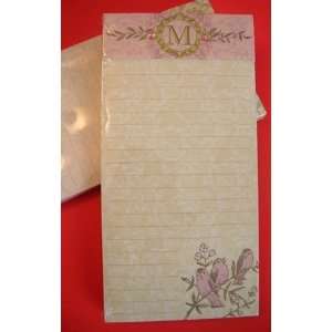  Punch Studio Notepad with Letter M