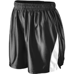  Augusta Sportswear Girls Dazzle Elite Shorts BLACK/ WHITE 