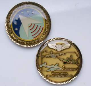 SQ TACTICAL ELECTRONIC WARFARE CHALLENGE Coin  