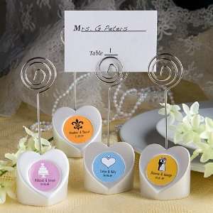  Personalized Heart Shaped Place Card Holders Office 