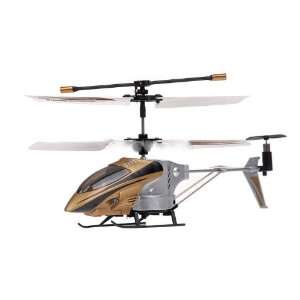   Co Axial Indoor Micro Palm Sized Helicopter (Gold) Toys & Games