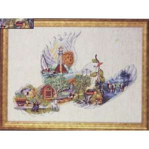  Dove of Peace  15 x 21 Counted Cross Stitch Kit Arts 