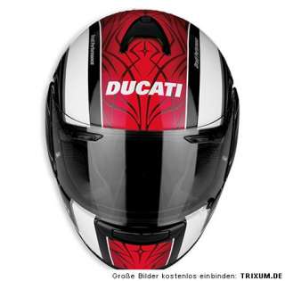 DUCATI Arai STRIPES Chaser Helm Helmet tricolore NEU   