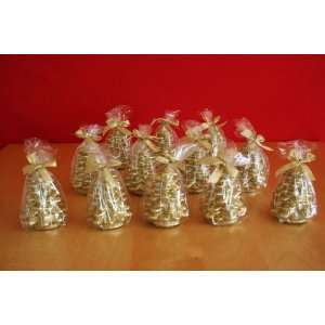  Christmas Tree Candles (Set of 48)   Gold